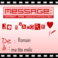 Pour toi!!!!