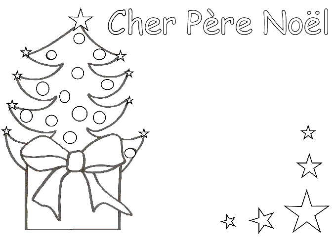 Comme l'année passée, voici ma petite lettre au Père Noël...